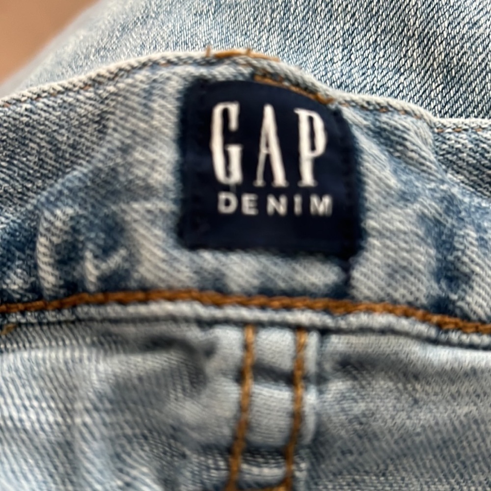 GAP distressed ripped jeans skinny Sz 30 - Picture 6 of 12
